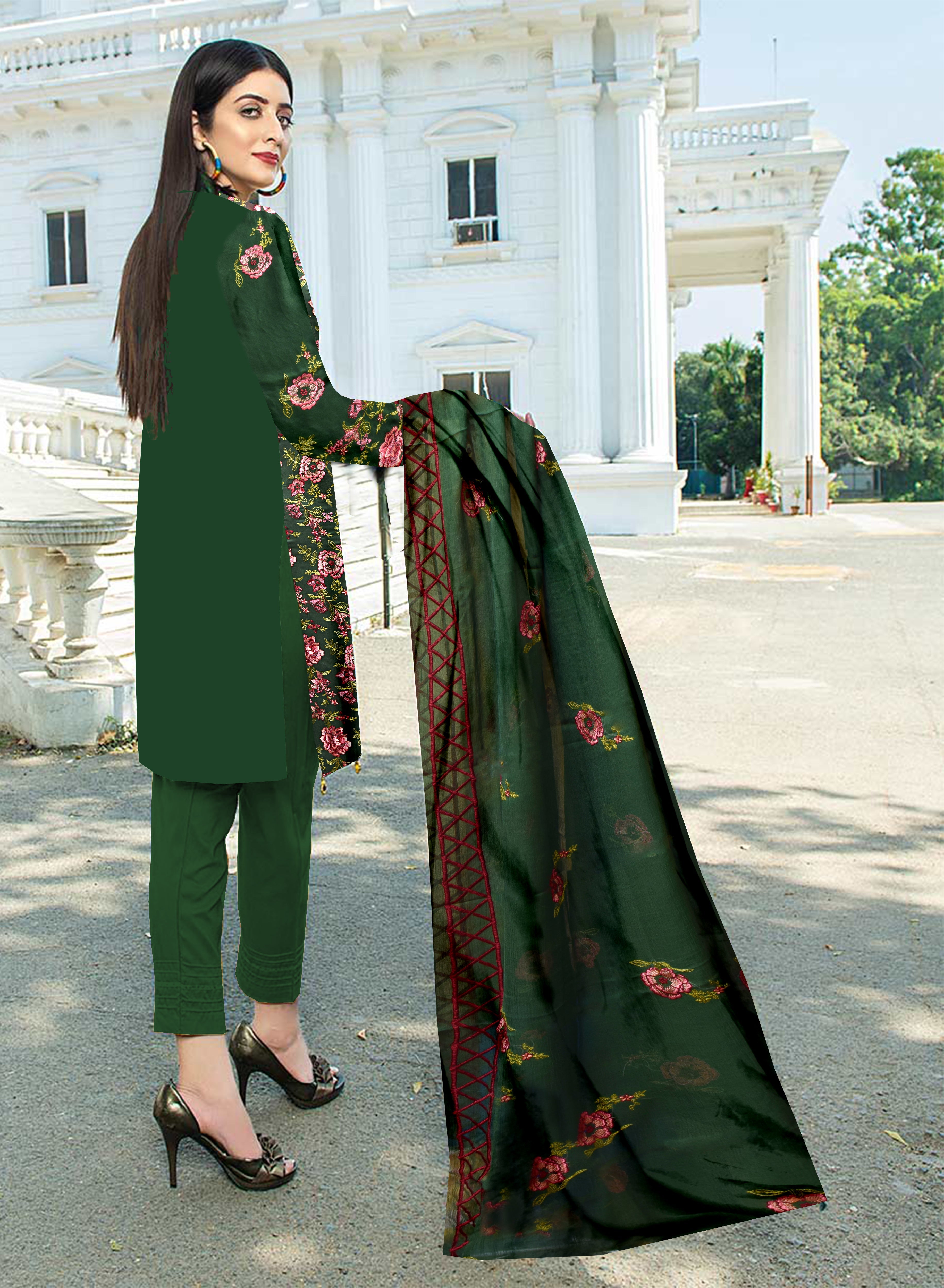LLBD107-3Pcs Luxury Linen - Guchha Gee Fabrics